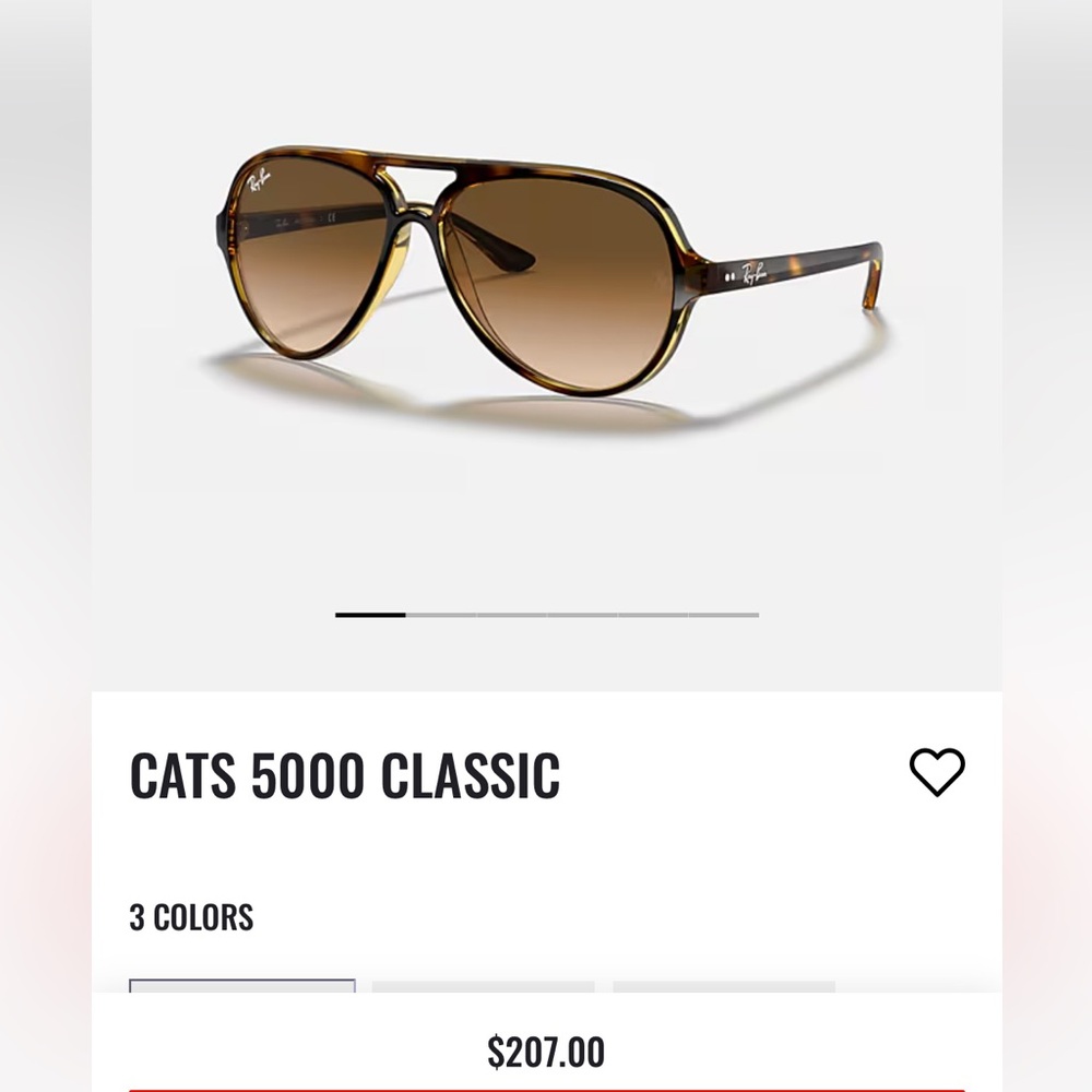Ray-Ban Cats 5000 Classic Sunglasses